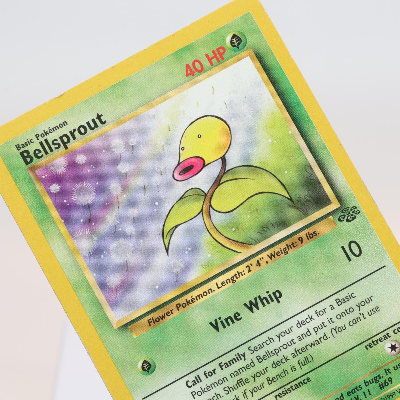 Pokemon TCG Bellsprout 4964 Jungle Common WOTC MP 168232466094