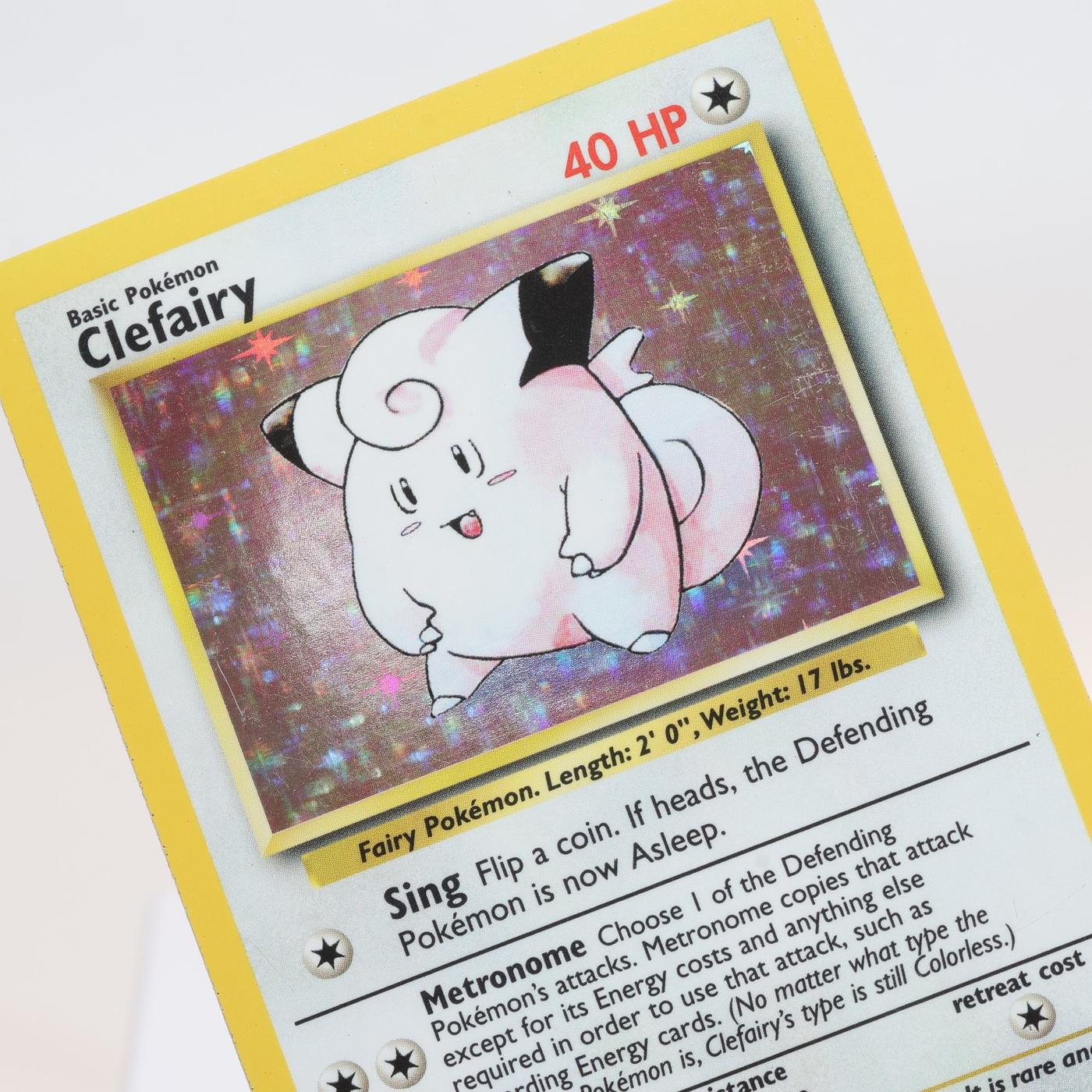 Pokemon TCG Clefairy 5102 Base Set Holo Rare WOTC EXC 168205418434