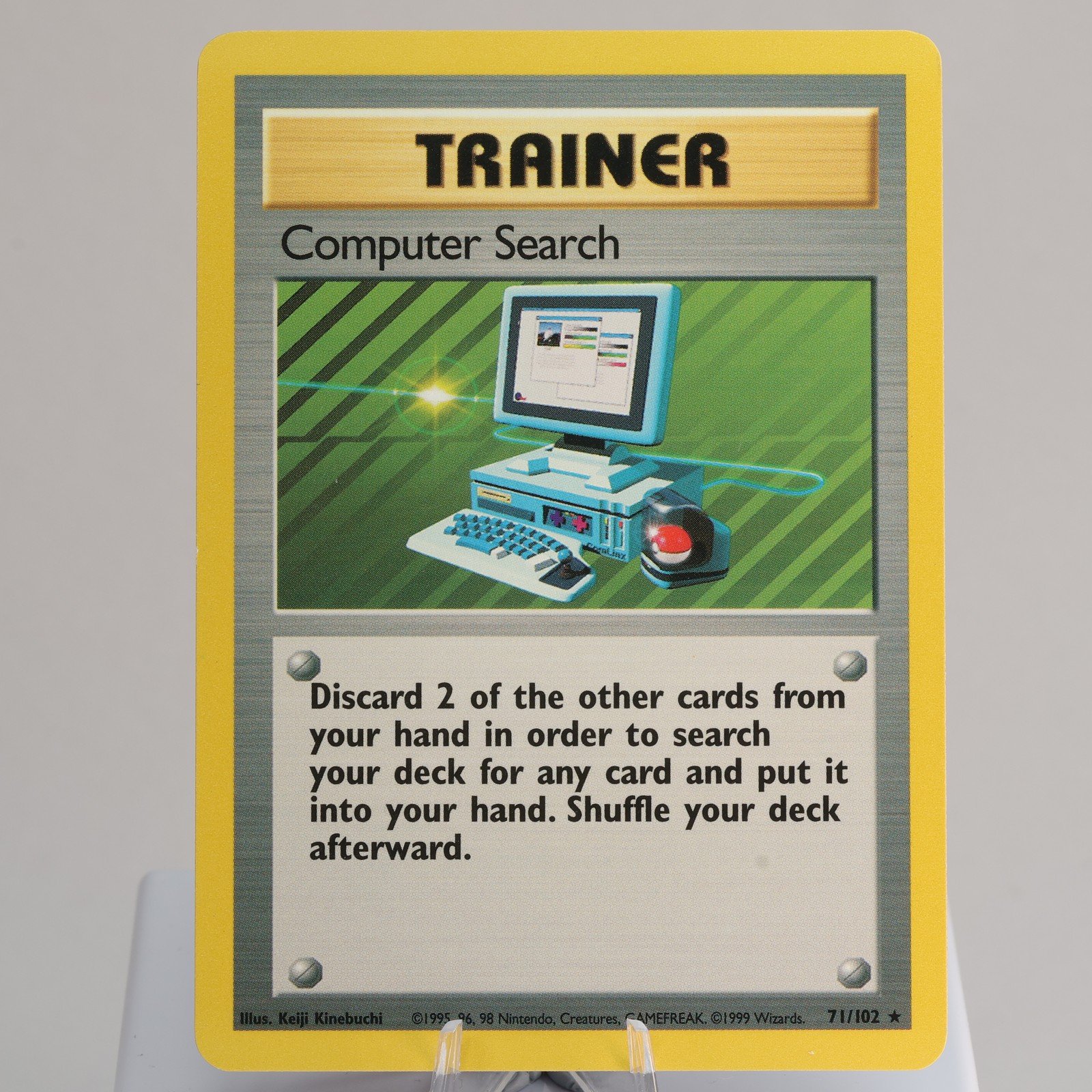 Pokemon TCG Clefairy Doll 70102 Base Set Rare Shadowless WOTC 1999 EXCNM 168006227404 2