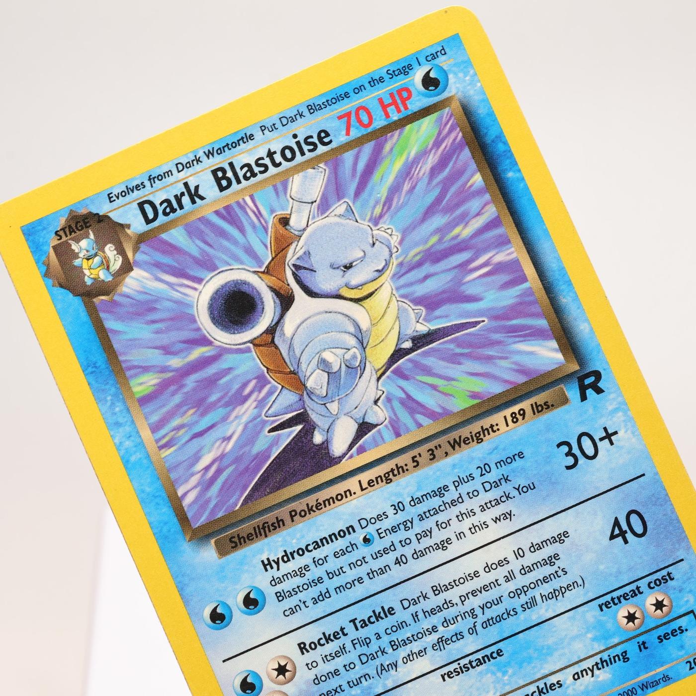 Pokemon TCG – Dark Blastoise 20/82 Team Rocket Rare  WOTC – EXC