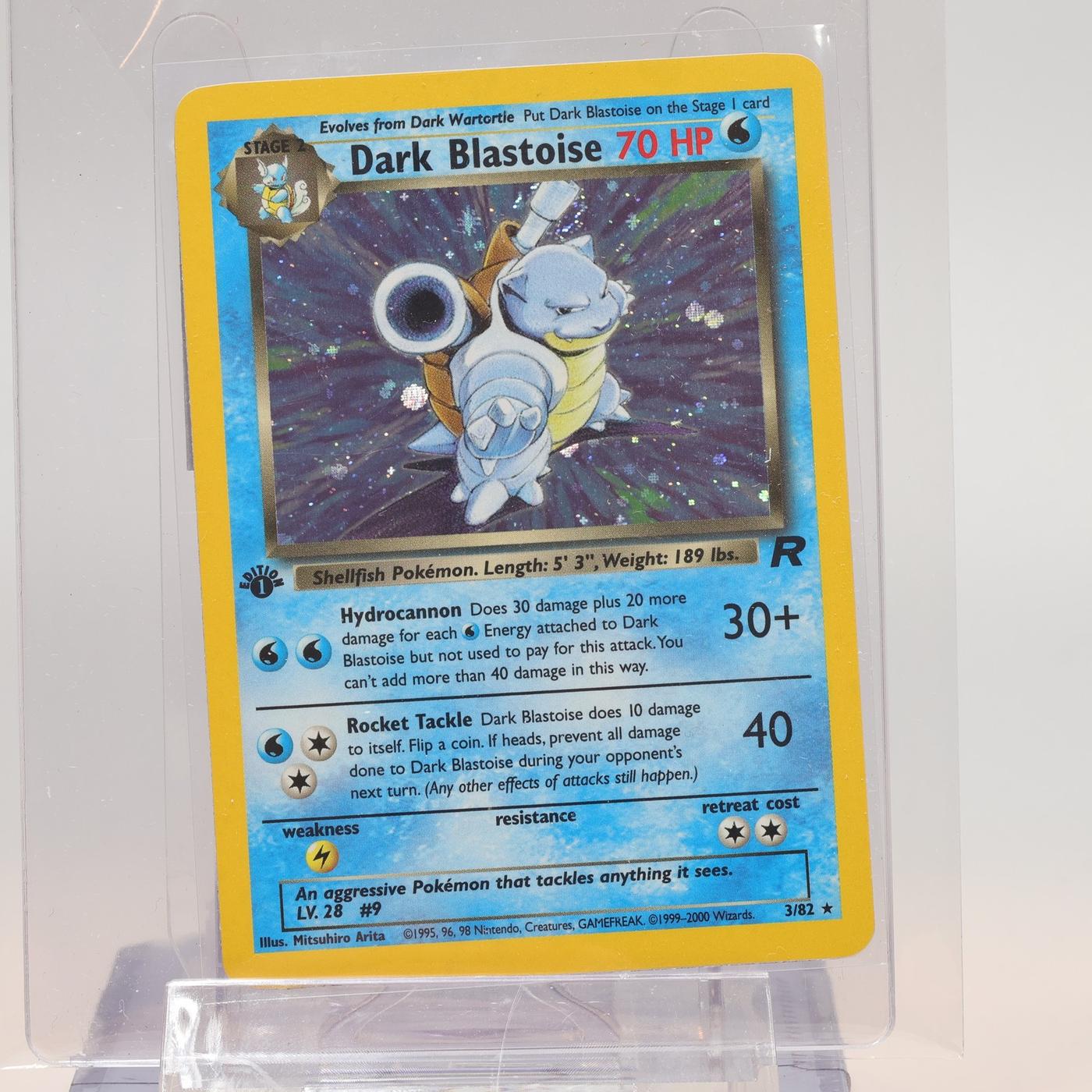 Pokemon TCG Dark Blastoise 382 Team Rocket 1st Edition NM Ebay Certified 168411843624 2