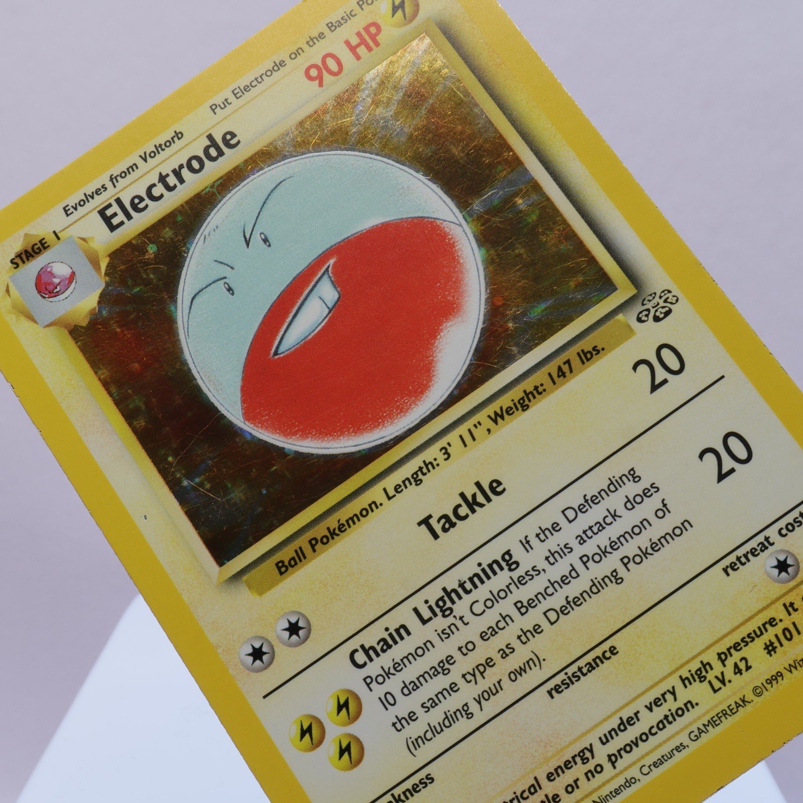 Pokemon TCG – Electrode 2/64 Jungle Holo Rare  WOTC
