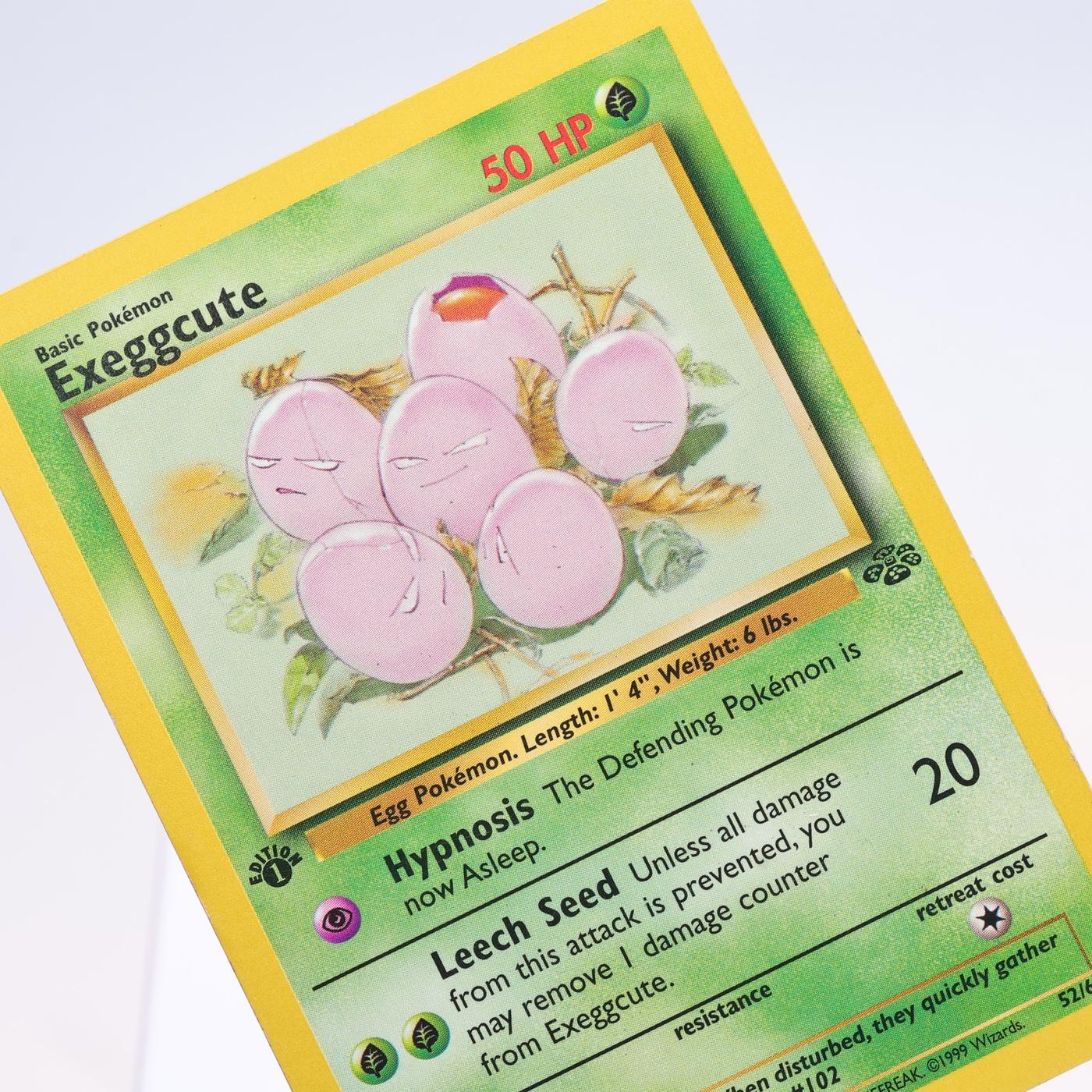 Pokemon TCG Exeggcute 5264 Jungle Common 1st Edition WOTC MP 168300703684