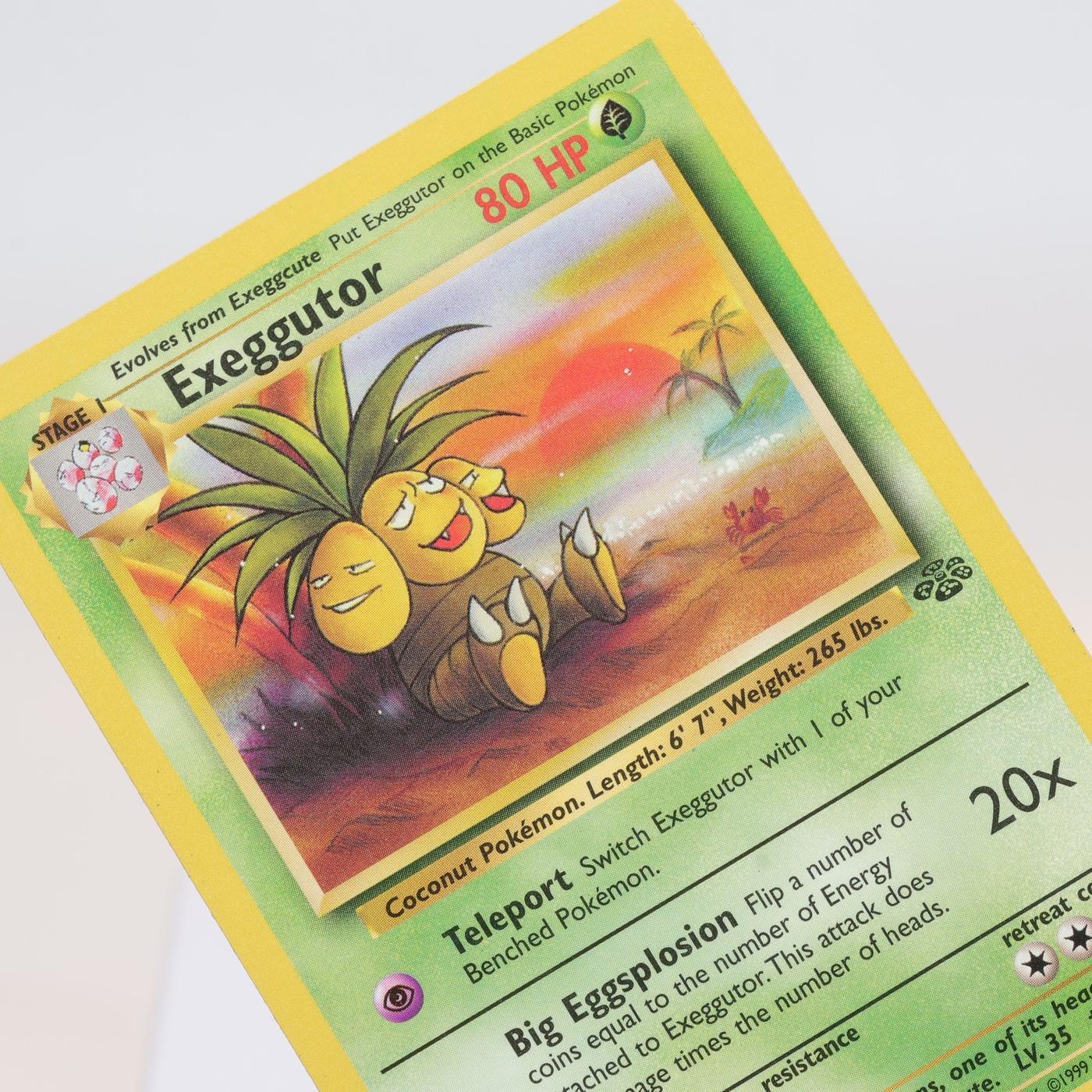 Pokemon TCG Exeggutor 3564 Jungle Uncommon WOTC EXC 168232466124