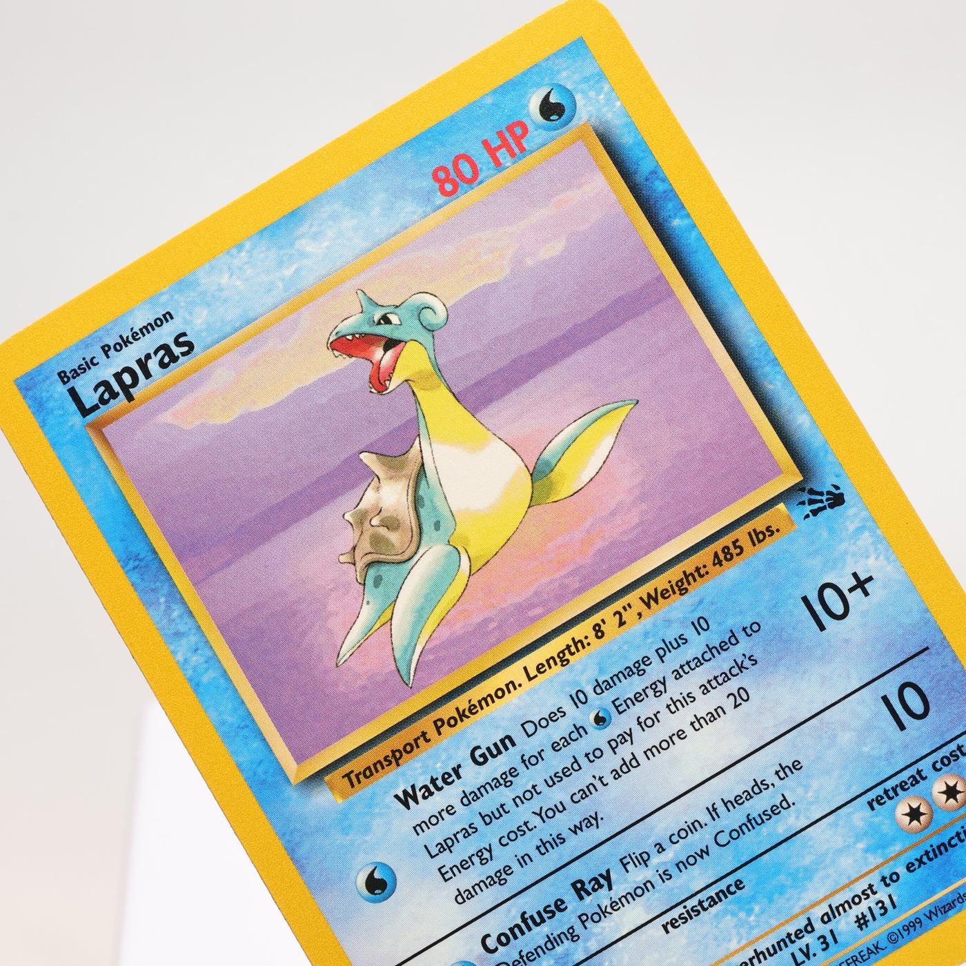 Pokemon TCG Lapras 2562 Fossil Rare WOTC EXCNM 168325203354