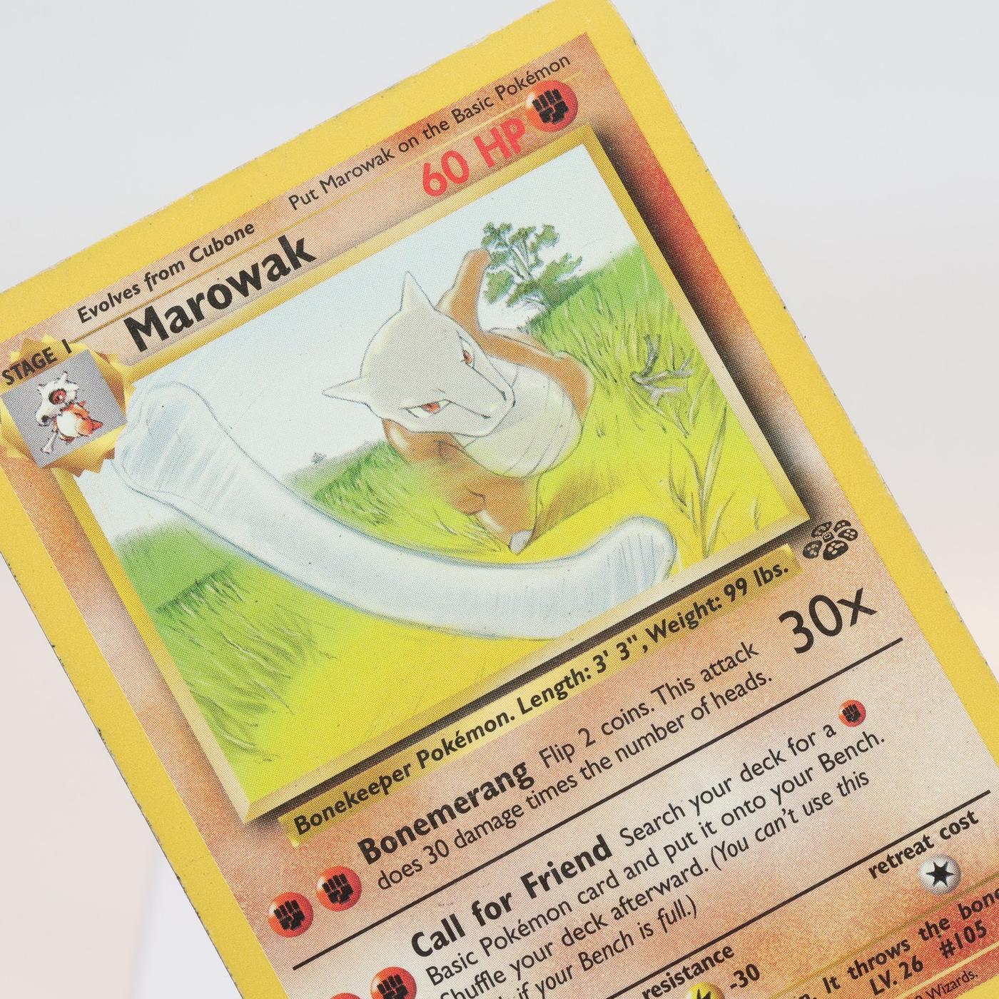 Pokemon TCG Marowak 3964 Jungle Uncommon WOTC PL 168232466084