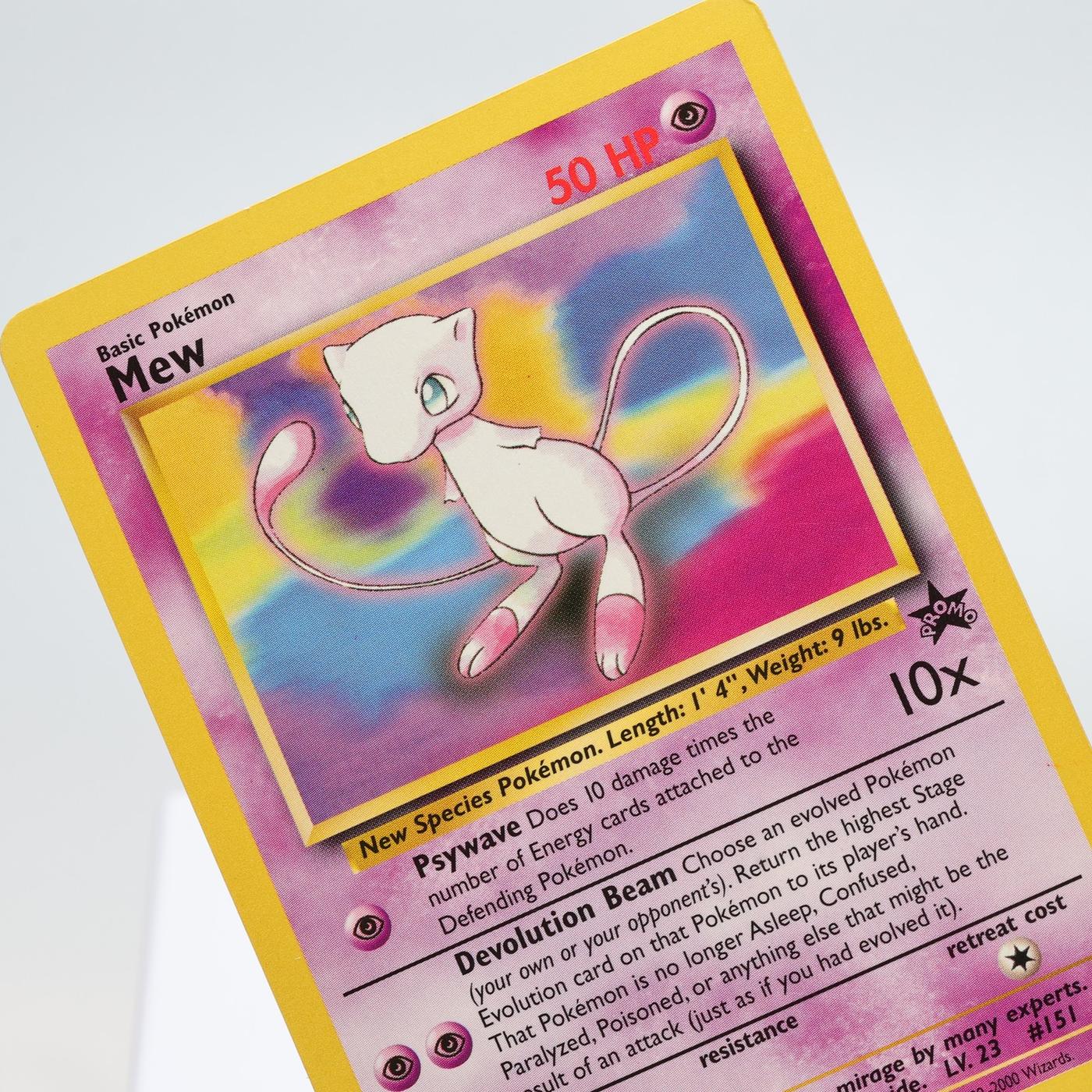 Pokemon TCG Mew 8 Wizards Black Star Promo Pokemon League WOTC EXC 168325203344