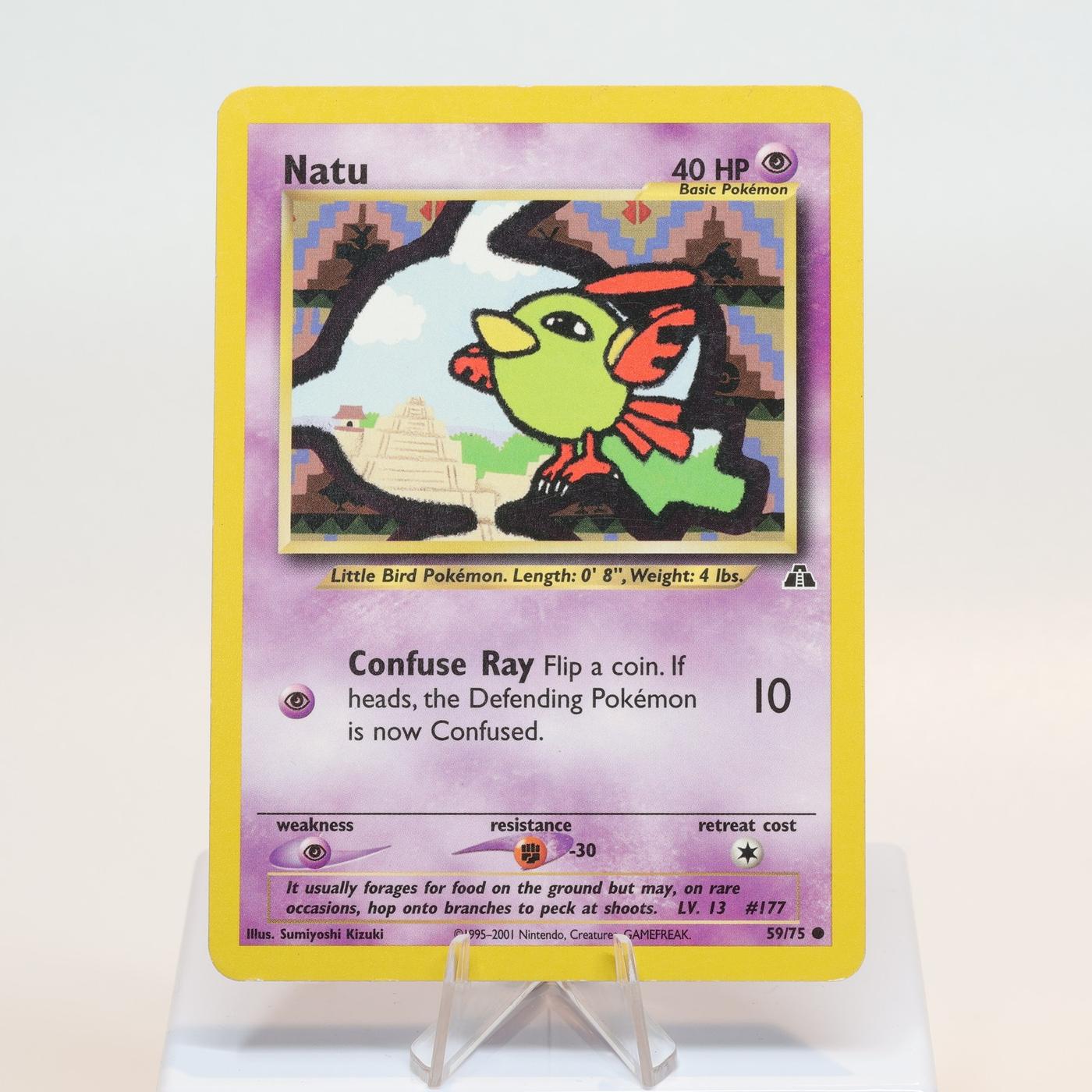 Pokemon TCG Natu 5975 Neo Discovery Common WOTC EXCIndent 168232466134 2