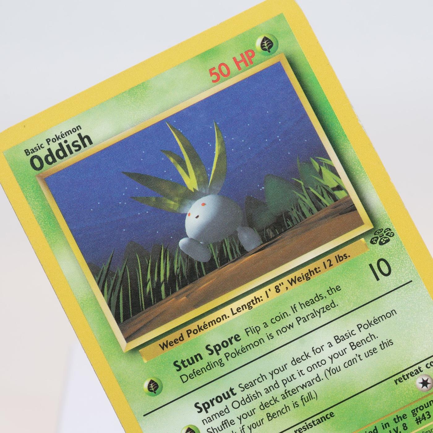 Pokemon TCG Oddish 5864 Jungle Common WOTC EXC 168232466114