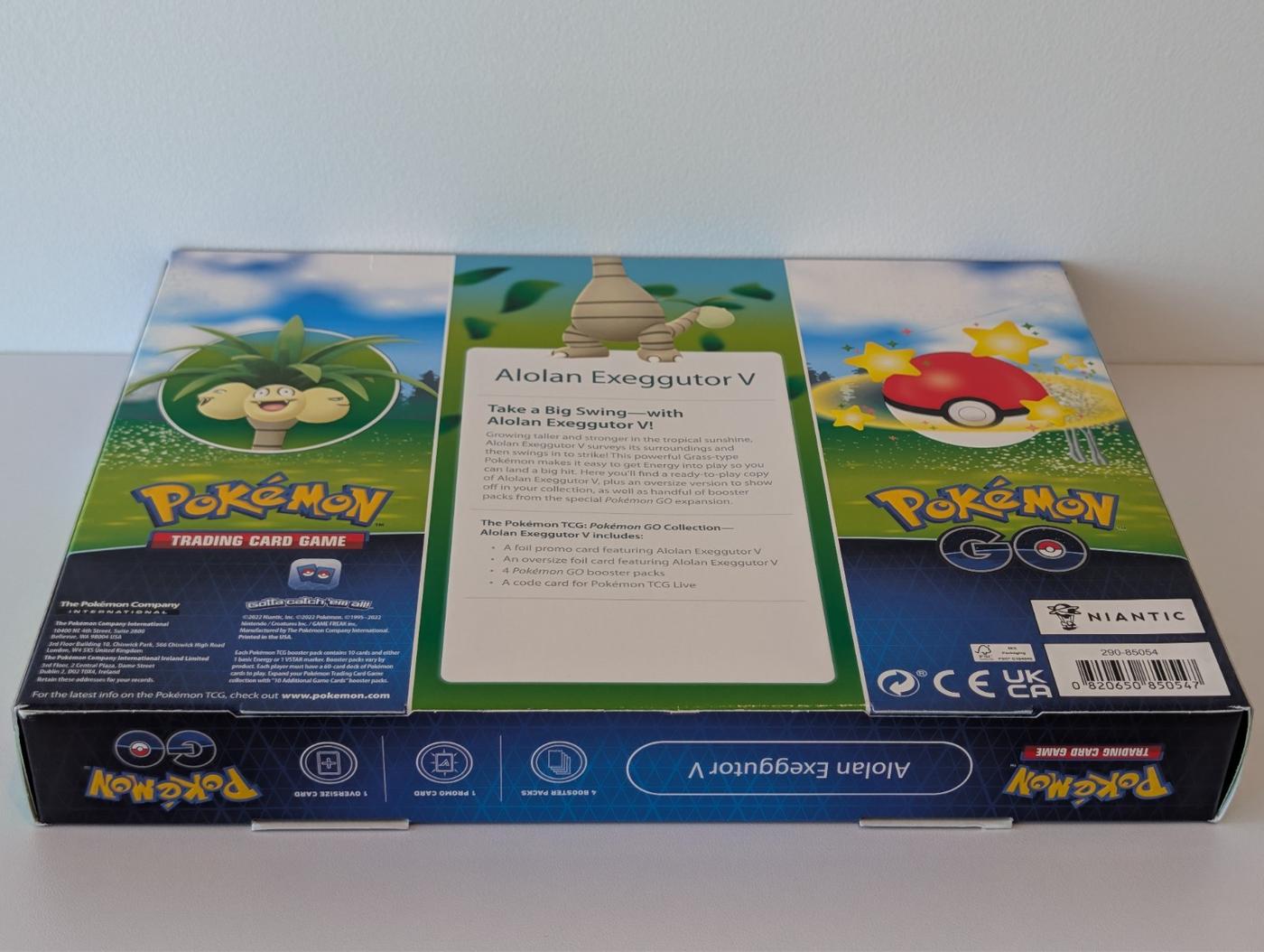 Pokemon TCG Pokemon GO Collection Alolan Exeggutor V Factory Sealed 168333686054 5