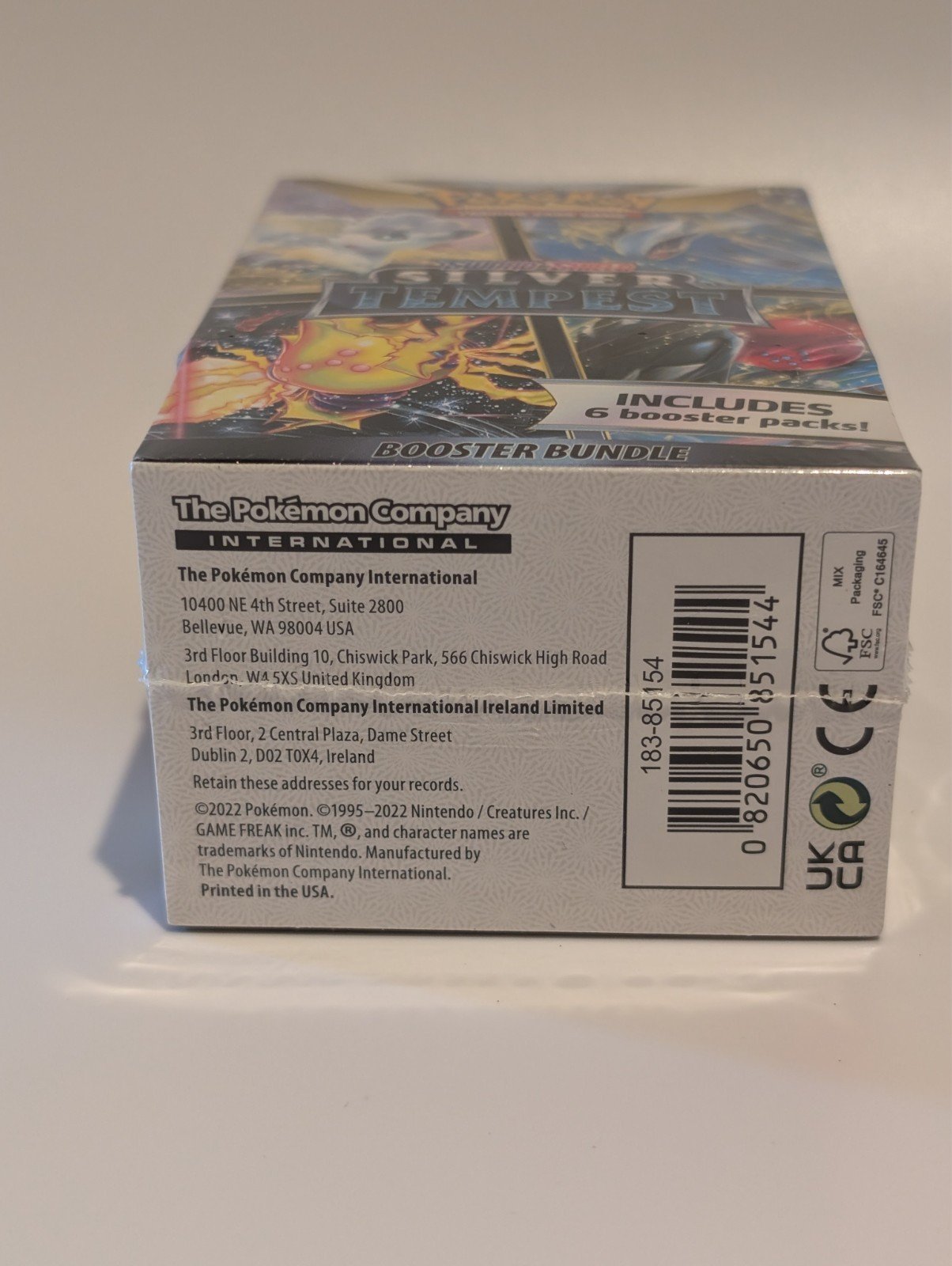 Pokemon TCG Silver Tempest 6 X Booster Pack Bundle SS Factory Sealed 168085693784 6