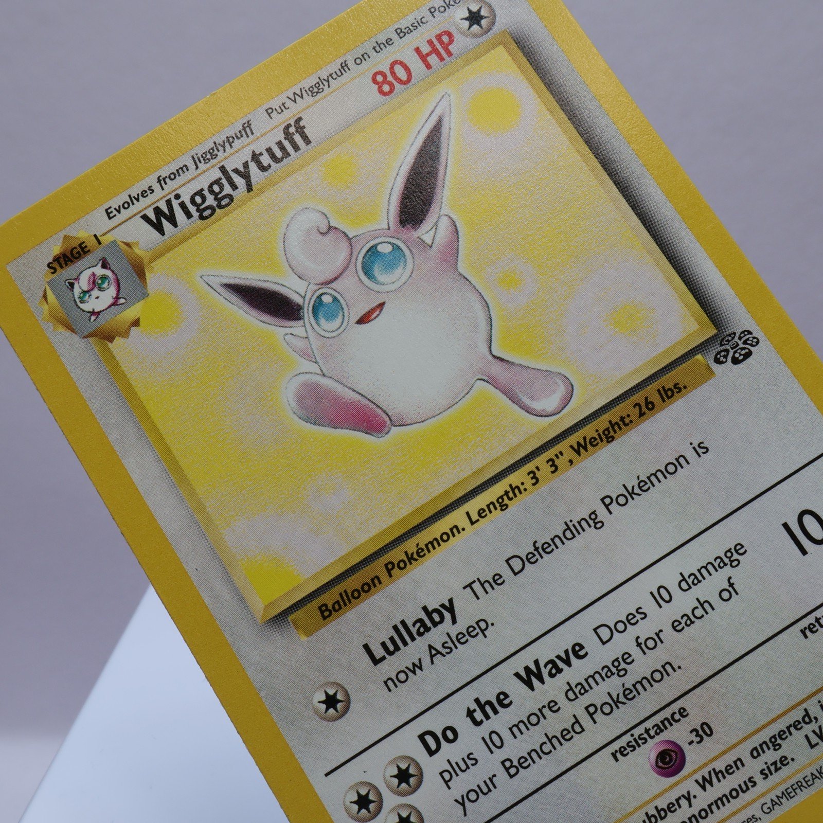 Pokemon TCG – Wigglytuff 32/64 Jungle Rare  WOTC 1999 – EXC/NM