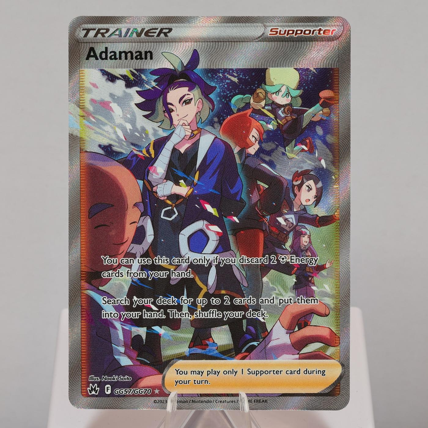 Pokemon TCG Adaman GG57GG70 Crown Zenith Galarian Gallery WOTC NMM 168575354975 2