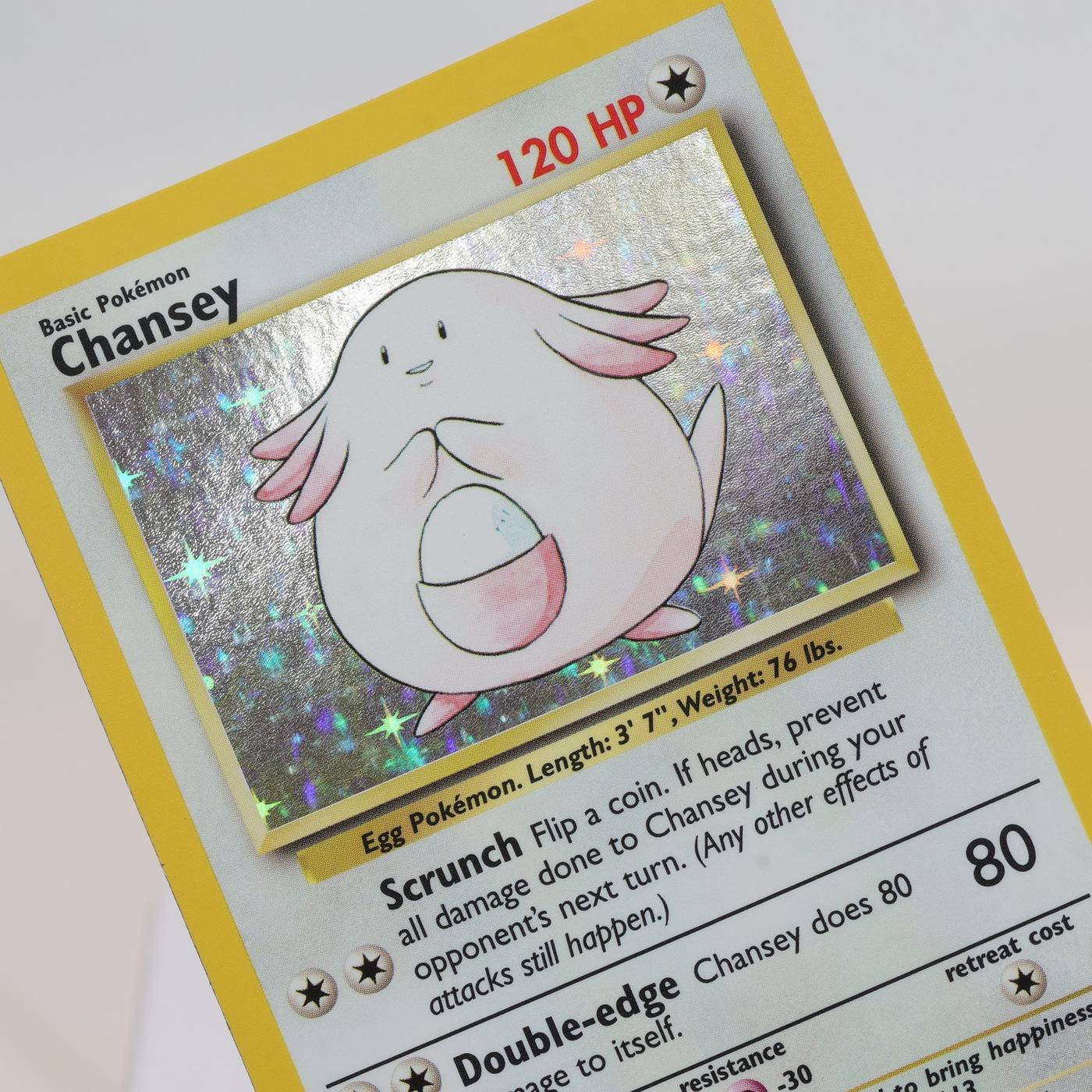 Pokemon TCG Chansey 3102 Base Set Holo Rare WOTC EXC 168205418475