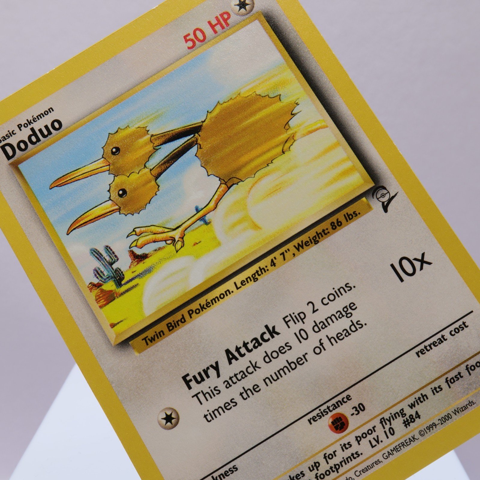 Pokemon TCG – Doduo 72/130 Base Set 2 Common  WOTC – EXC/NM