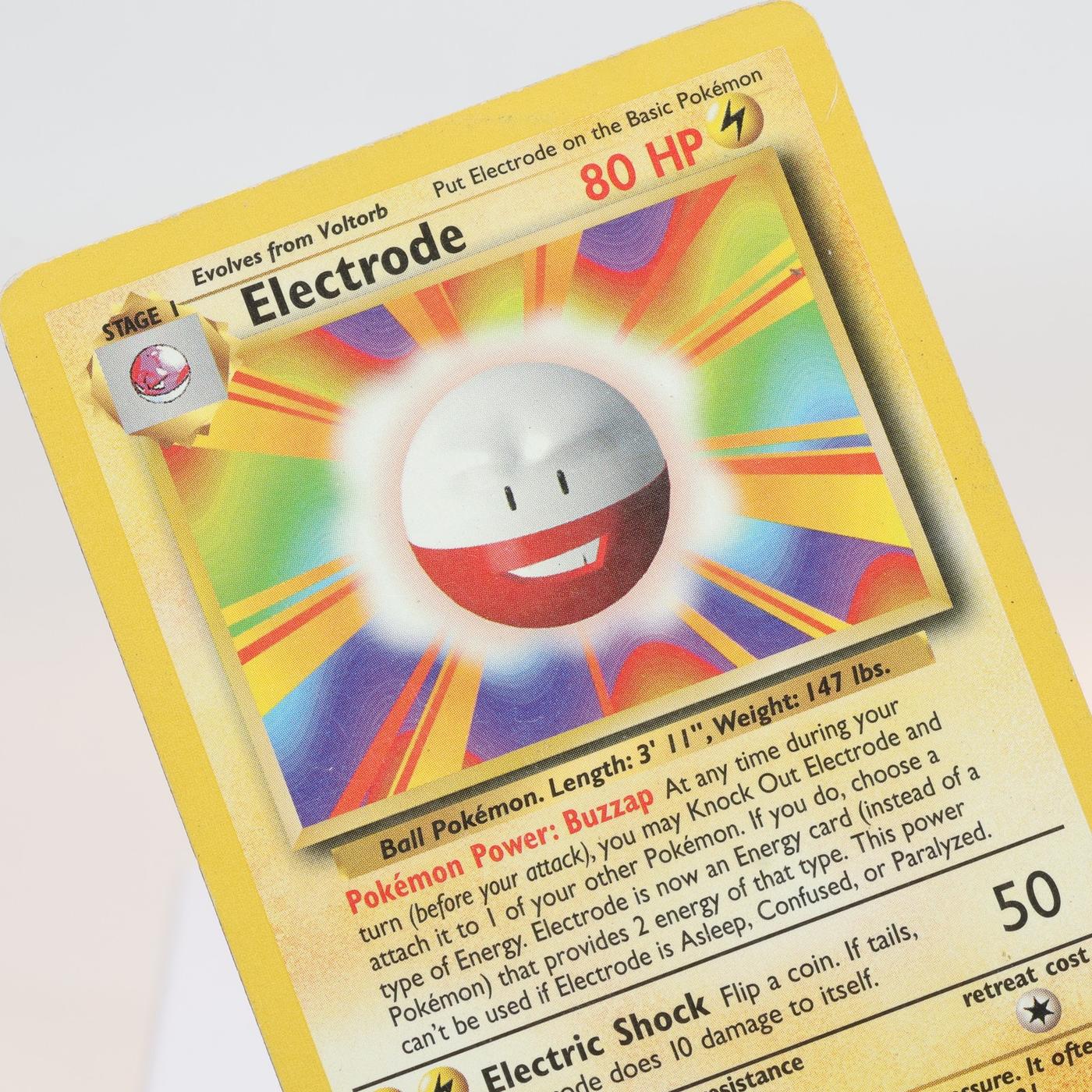 Pokemon TCG Electrode 21102 Base Set Rare WOTC PL 168232466115