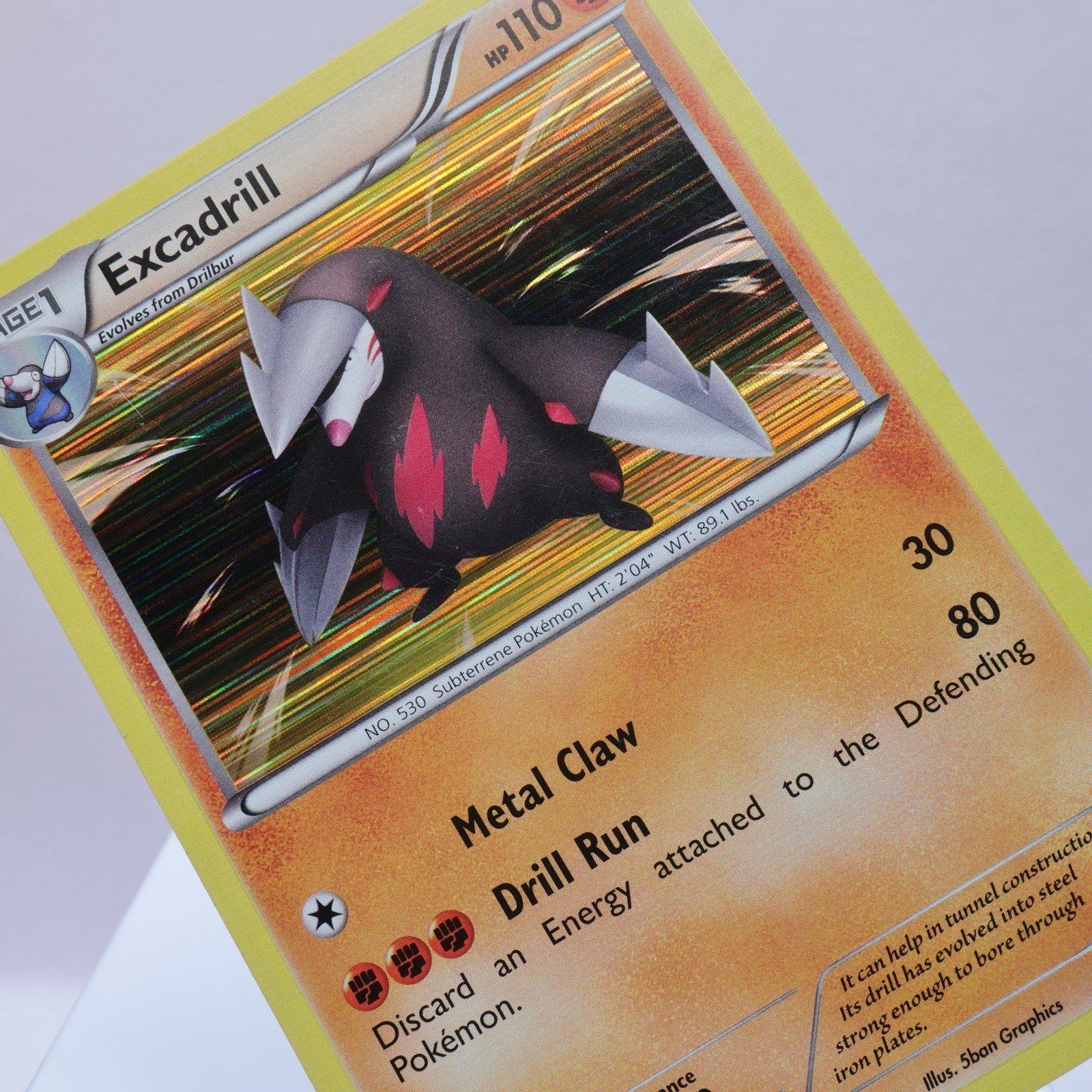 Pokemon TCG – Excadrill 56/98 Emerging Powers Holo Rare   – EXC