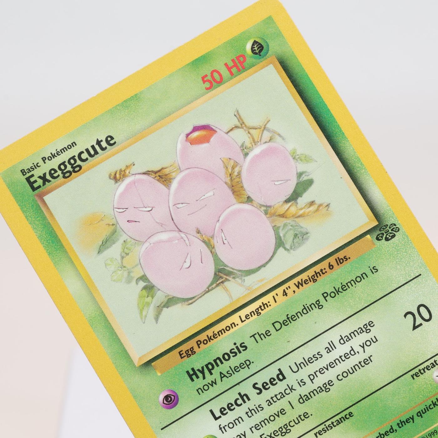 Pokemon TCG Exeggcute 5264 Jungle Common WOTC MP 168232466105