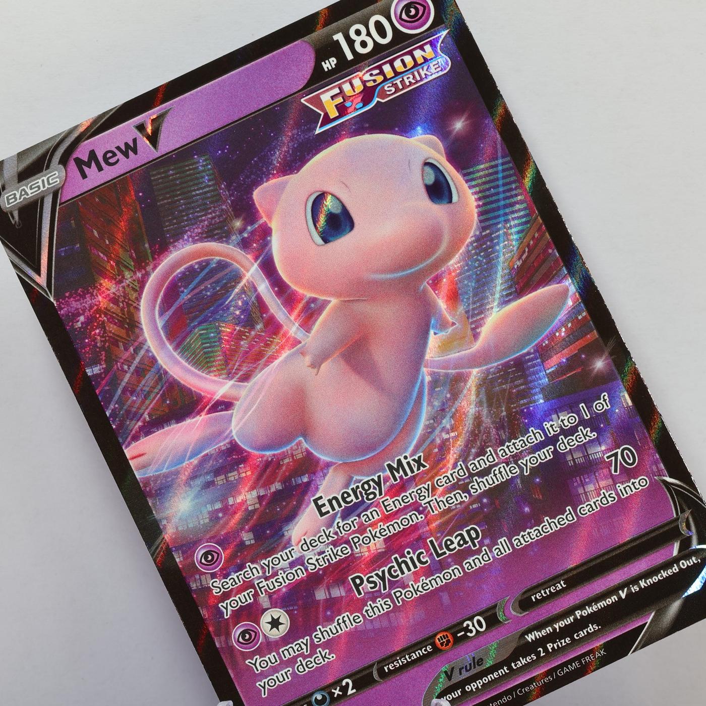 Pokemon TCG Mew V 060159 Crown Zenith V Rare WOTC NMM 168575354965
