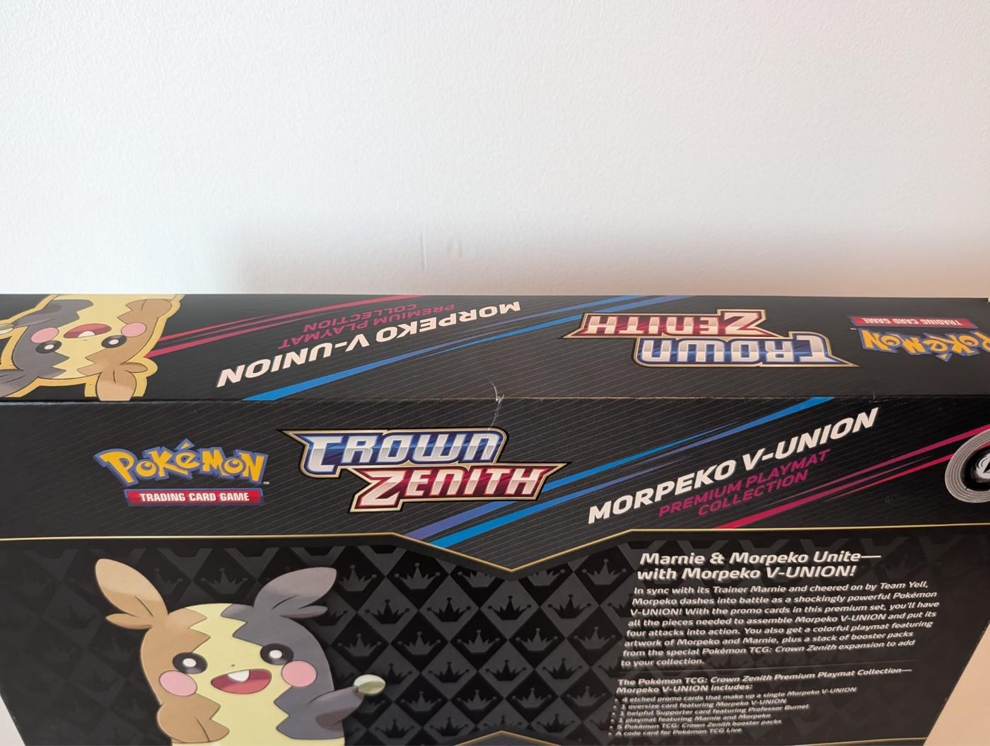 Pokemon TCG Morpeko V Union Premium Playmat Collection Crown Zenith 168682270155 3