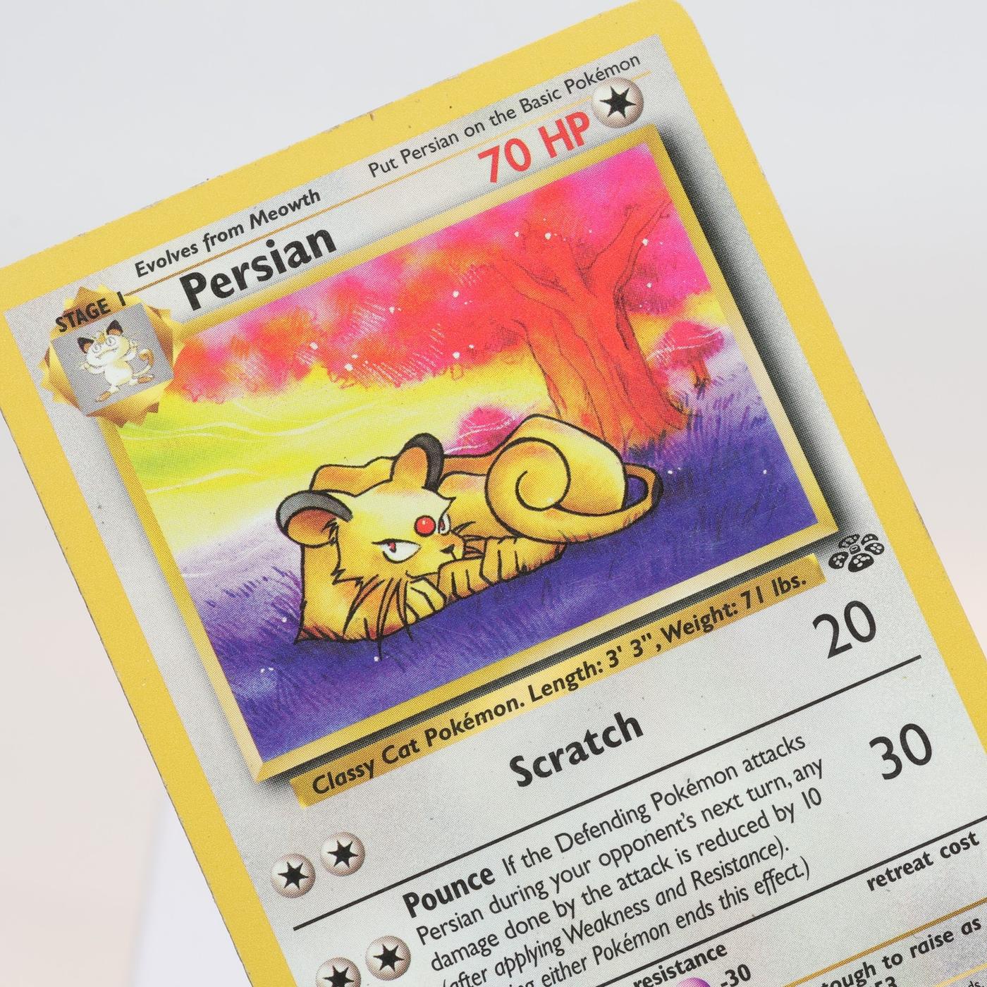 Pokemon TCG Persian 4264 Jungle Uncommon WOTC MPIndent 168232466095