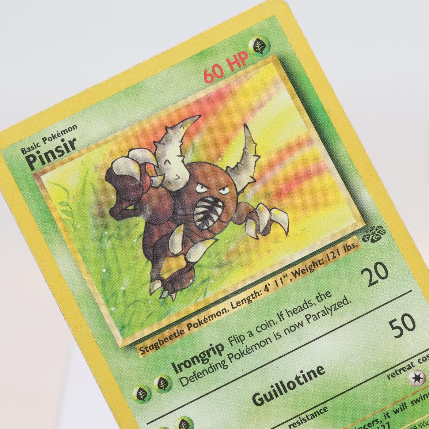 Pokemon TCG Pinsir 2564 Jungle Rare WOTC HP 168232466085
