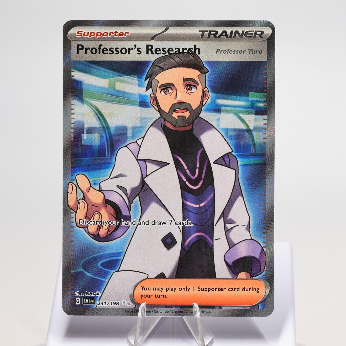 Pokemon TCG Professors Research 241198 SV Ultra Rare NM 168289851185 2