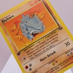 Pokemon TCG Rhyhorn 6164 Jungle Common 1st Edition WOTC 1999 EXCNM 167755944045
