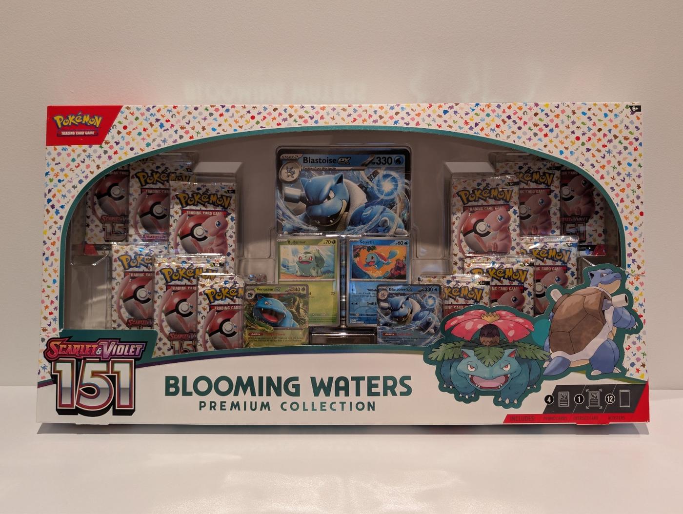 Pokemon TCG Scarlet And Violet 151 Blooming Waters Premium Collection Sealed 168381216175