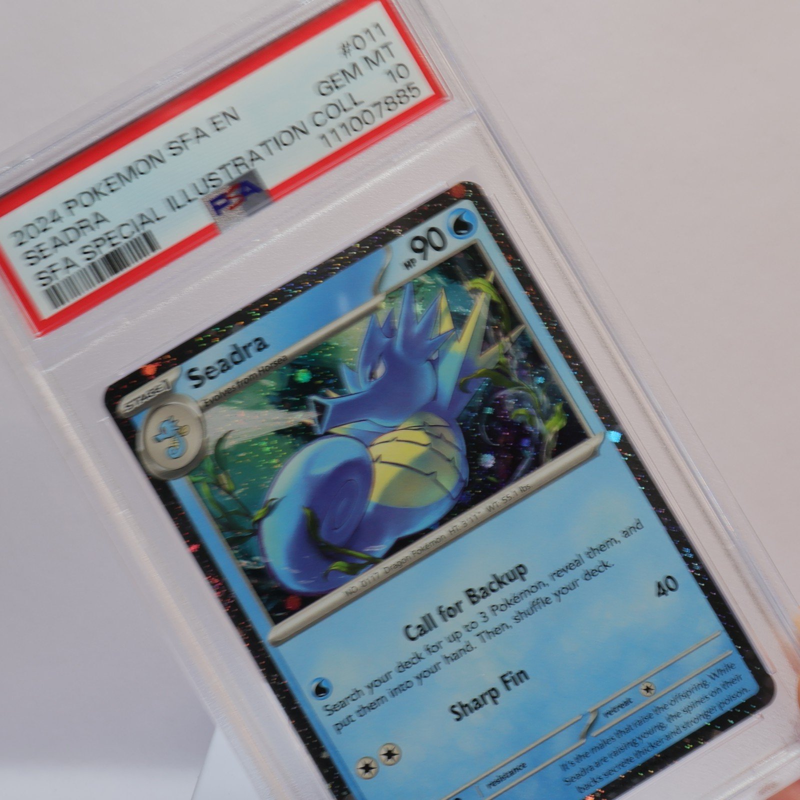 Pokemon TCG – Seadra 011/64 Shrouded Fable Promo – PSA 10 GEM MT