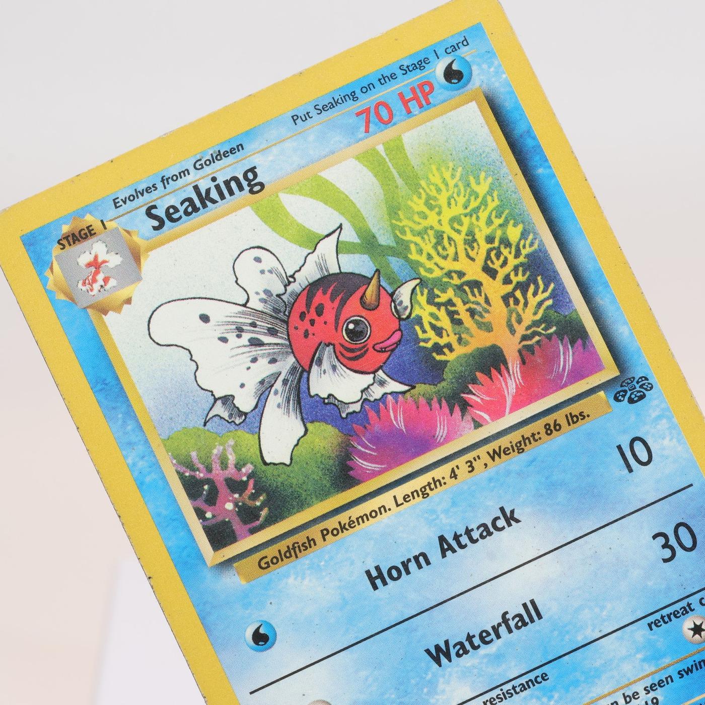 Pokemon TCG Seaking 4664 Jungle Uncommon WOTC PL 168232466155