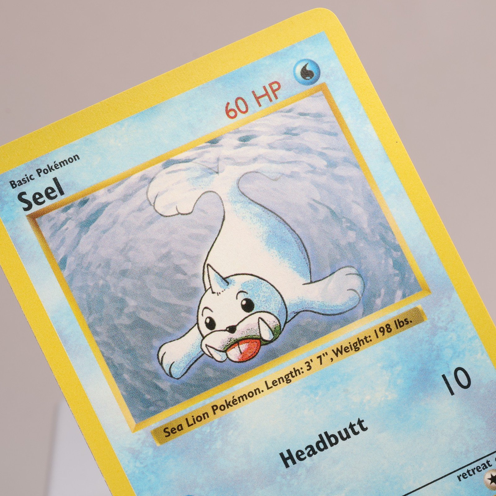 Pokemon TCG – Seel 41/102 Base Set Uncommon Shadowless WOTC 1999 – NM