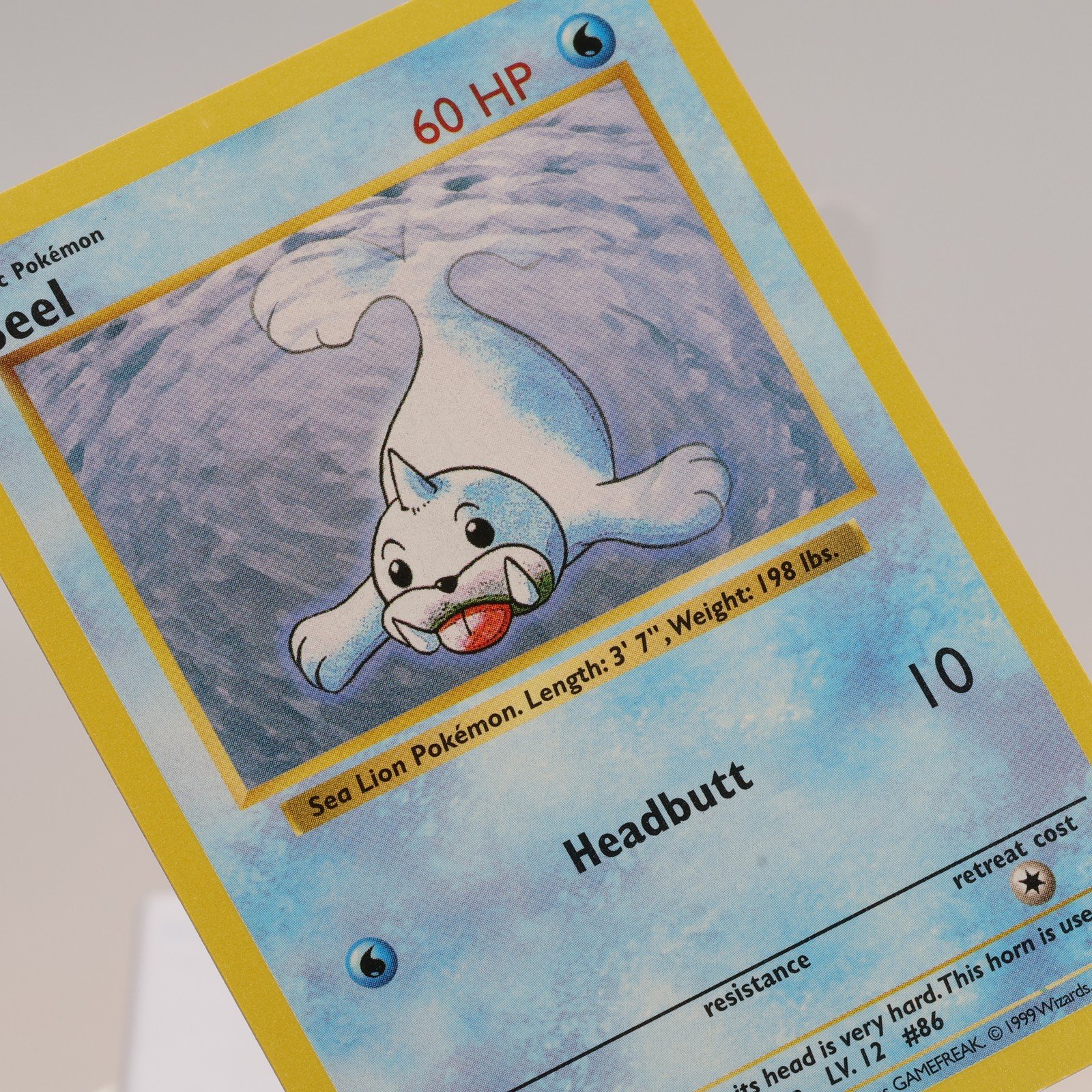 Pokemon TCG – Seel 41/102 Base Set Uncommon Shadowless WOTC 1999 – NM/EXC