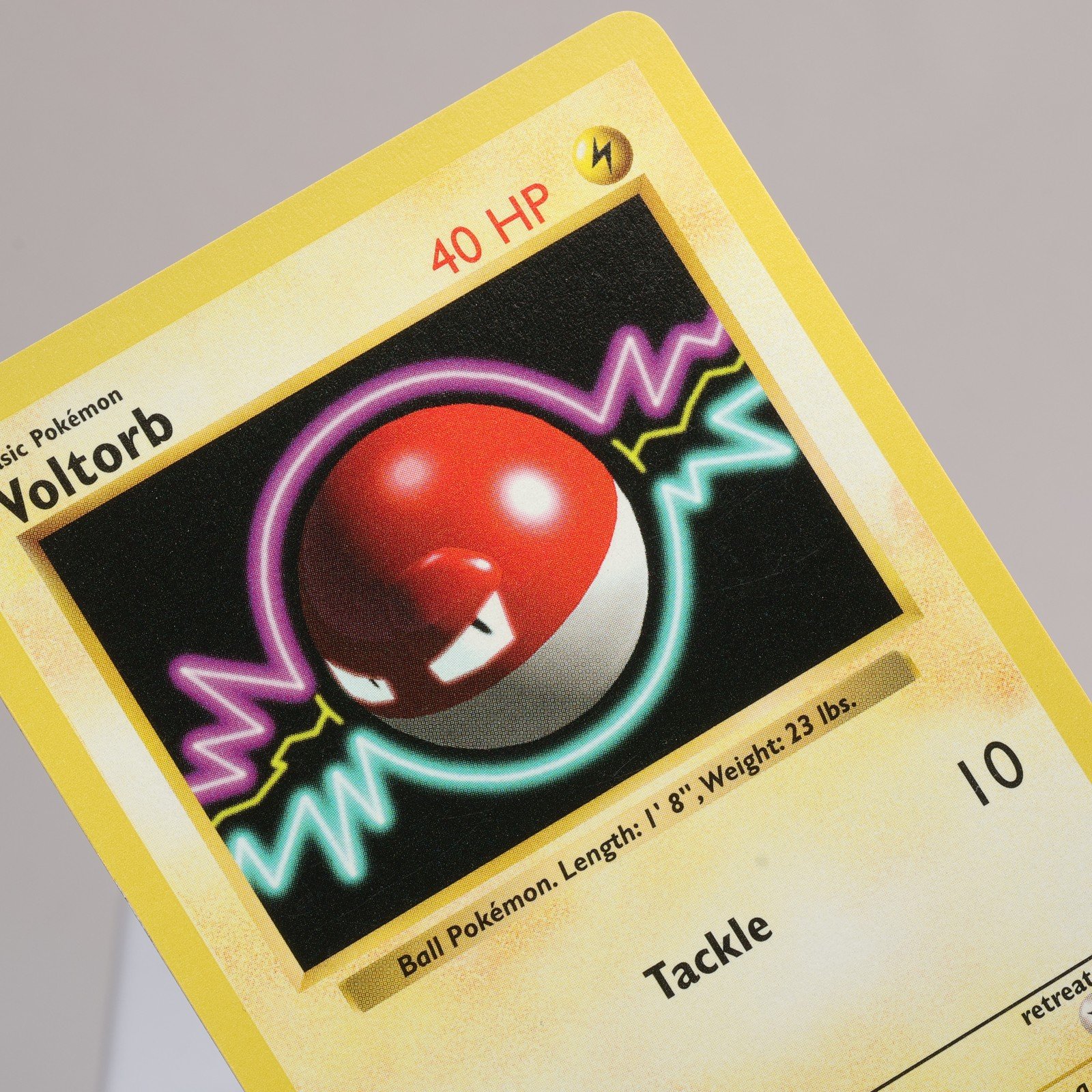 Pokemon TCG Voltorb 67102 Base Set Common Shadowless WOTC 1999 EXCNM 168006227425