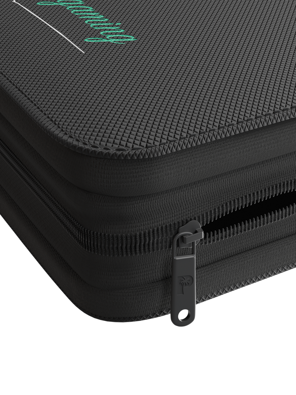 Palms Off Gaming Collectors Series Top Loader Zip Binder 4 Pocket Black 168593480076 5