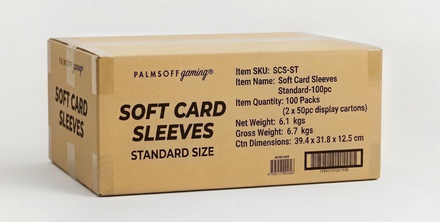 Palms Off Gaming Penny Sleeves X 100 100 Pack 10000 Sleeves Case 168585837156