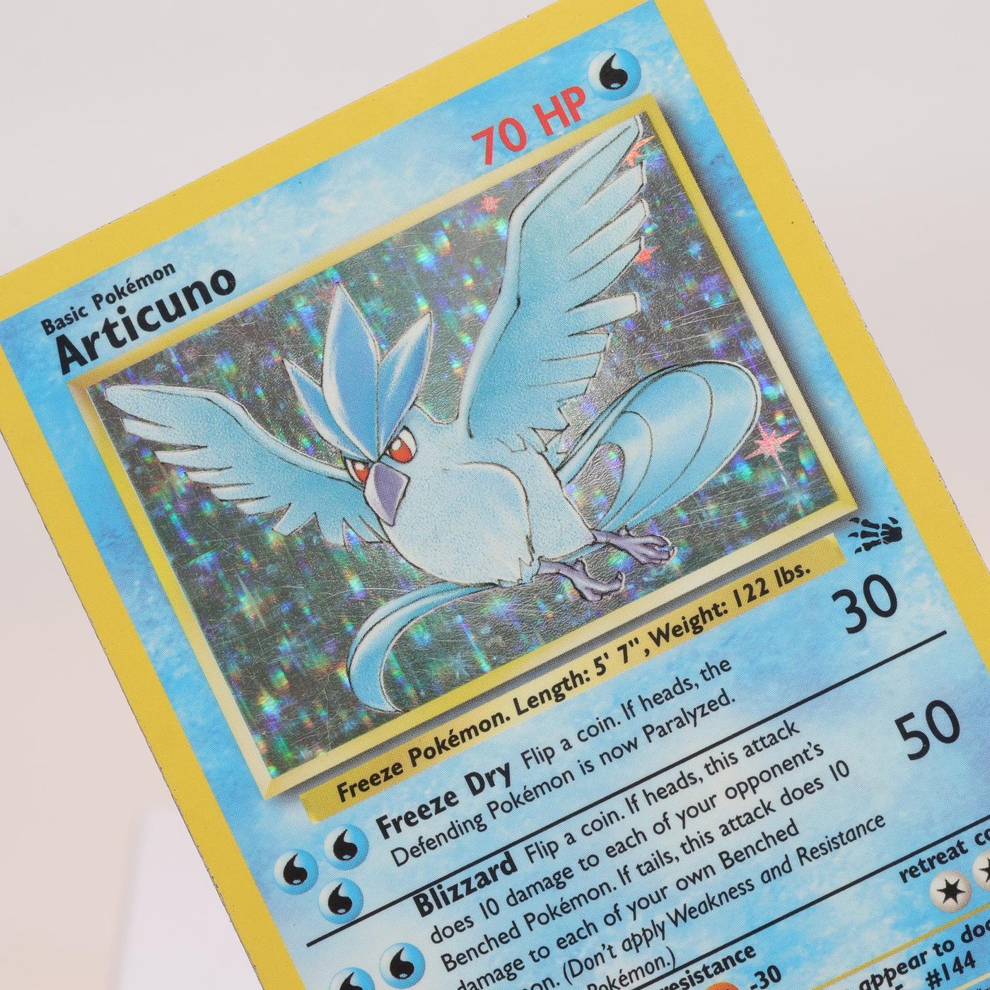 Pokemon TCG Articuno 262 Fossil Holo Rare WOTC PL 168205418456