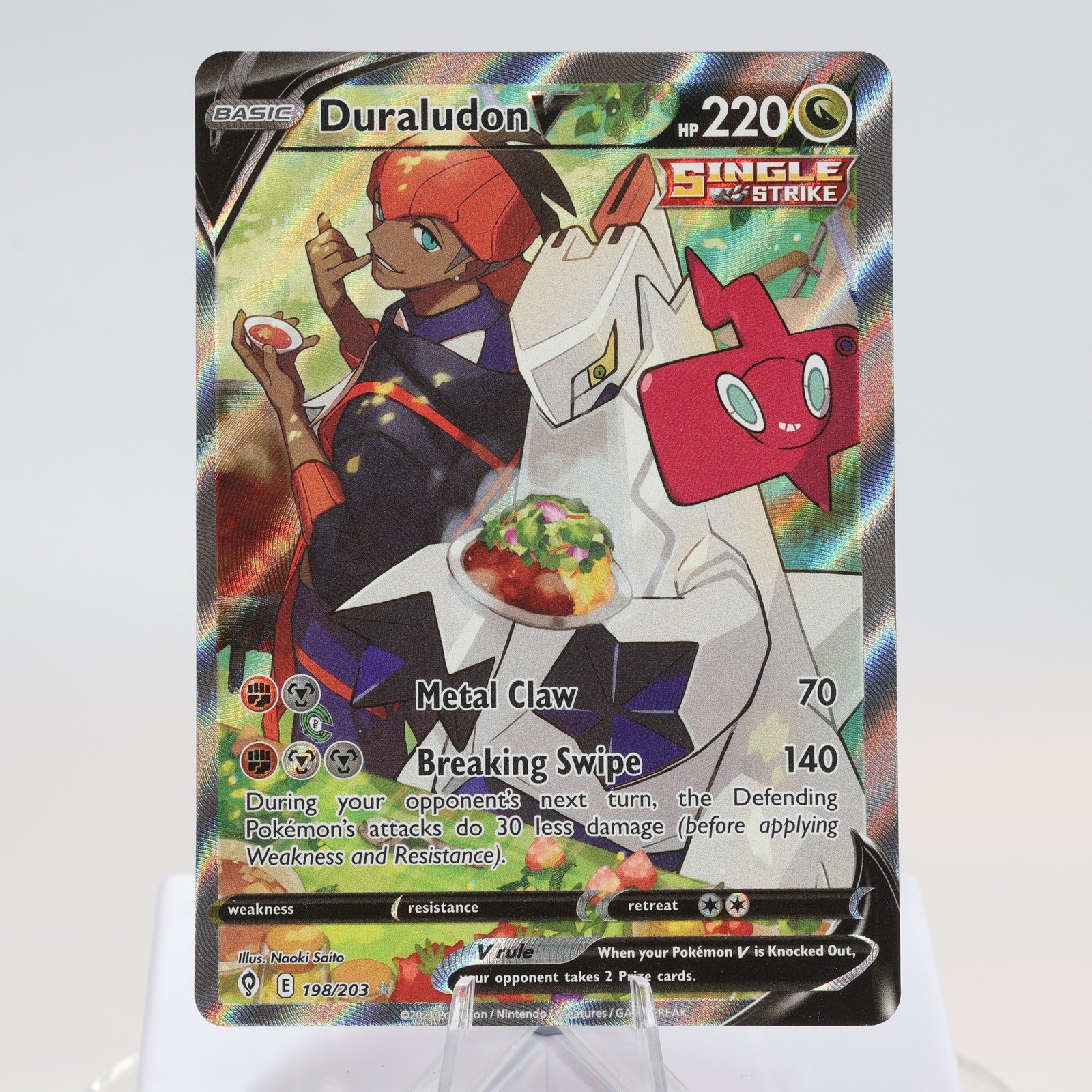 Pokemon TCG Duraludon V 198203 Evolving Skies Full Art WOTC 1999 NMM 168144948326 2