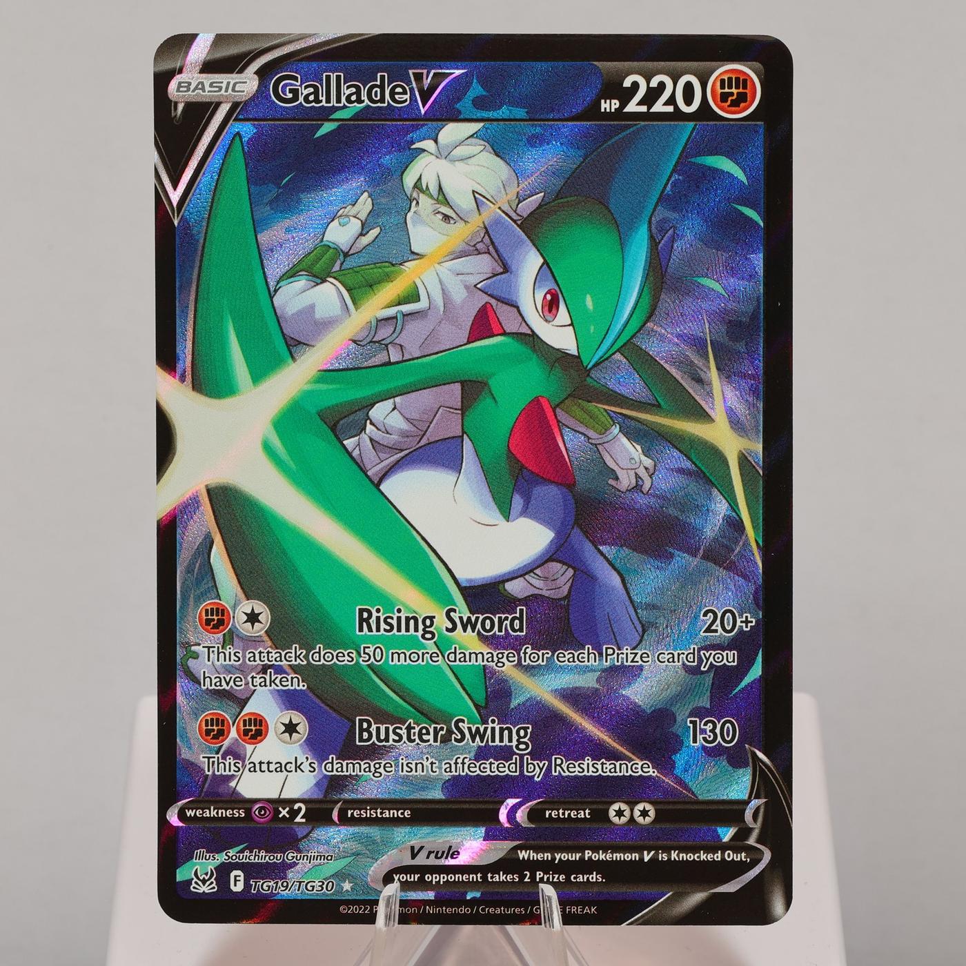 Pokemon TCG Gallade V TG19TG30 Lost Origin Trainer Gallery WOTC NM 168575354966 2