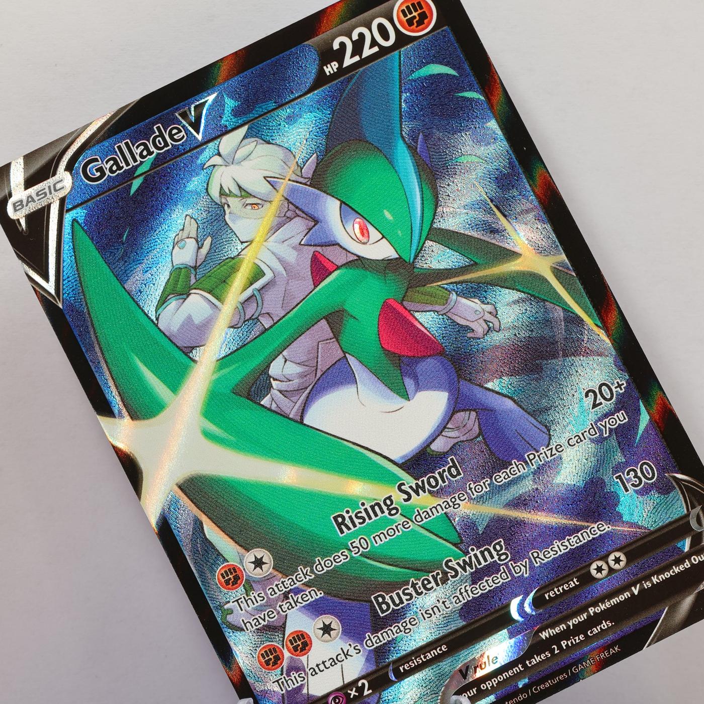 Pokemon TCG Gallade V TG19TG30 Lost Origin Trainer Gallery WOTC NM 168575354966