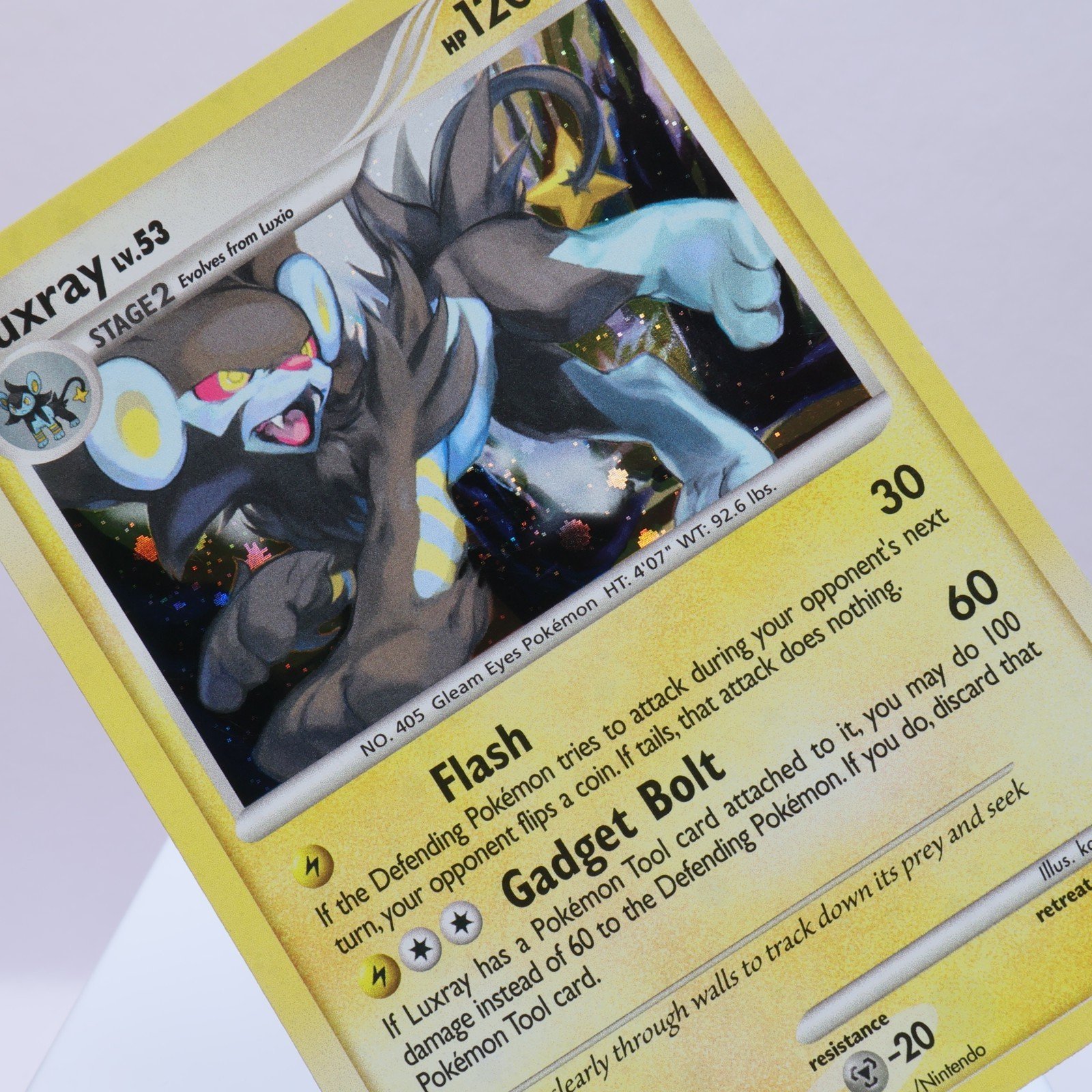 Pokemon TCG – Luxray 5/99 Arceus Holo Rare   – EXC/NM