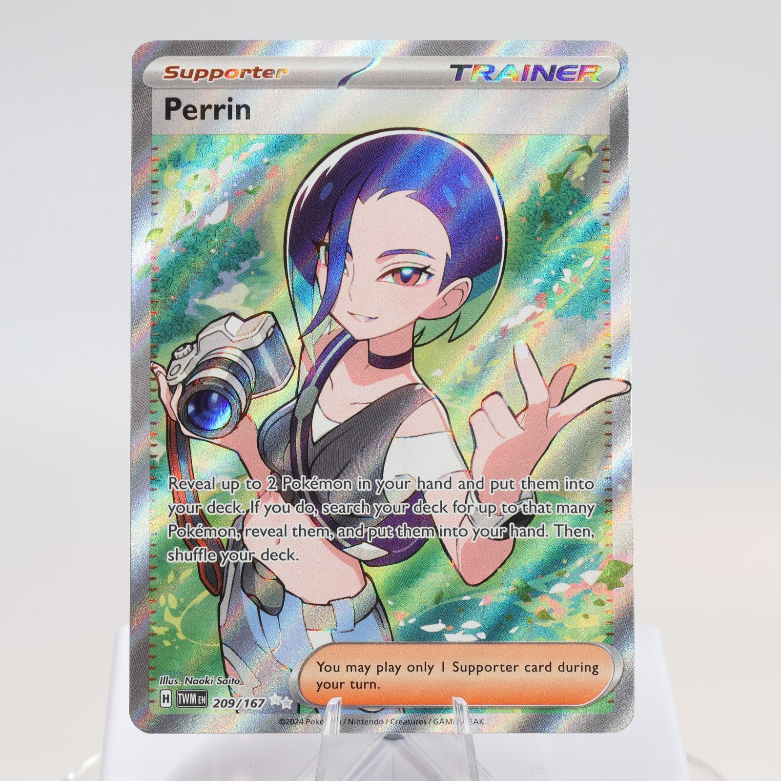Pokemon TCG Perrin 209167 Twilight Masquerade Ultra Rare NMM 168144948306 2