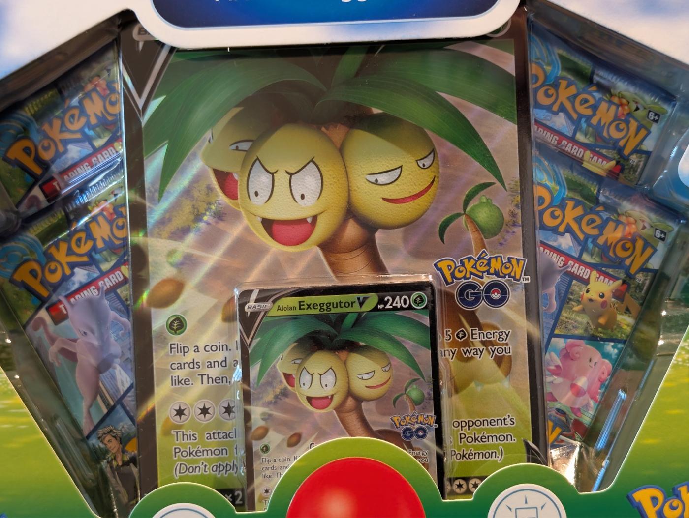 Pokemon TCG Pokemon GO Collection Alolan Exeggutor V Factory Sealed 168546783976 7
