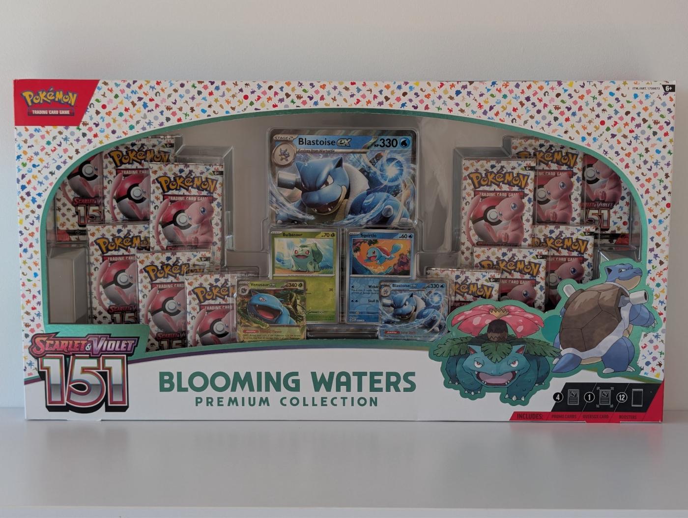 Pokemon TCG Scarlet And Violet 151 Blooming Waters Premium Collection Sealed 168457048276