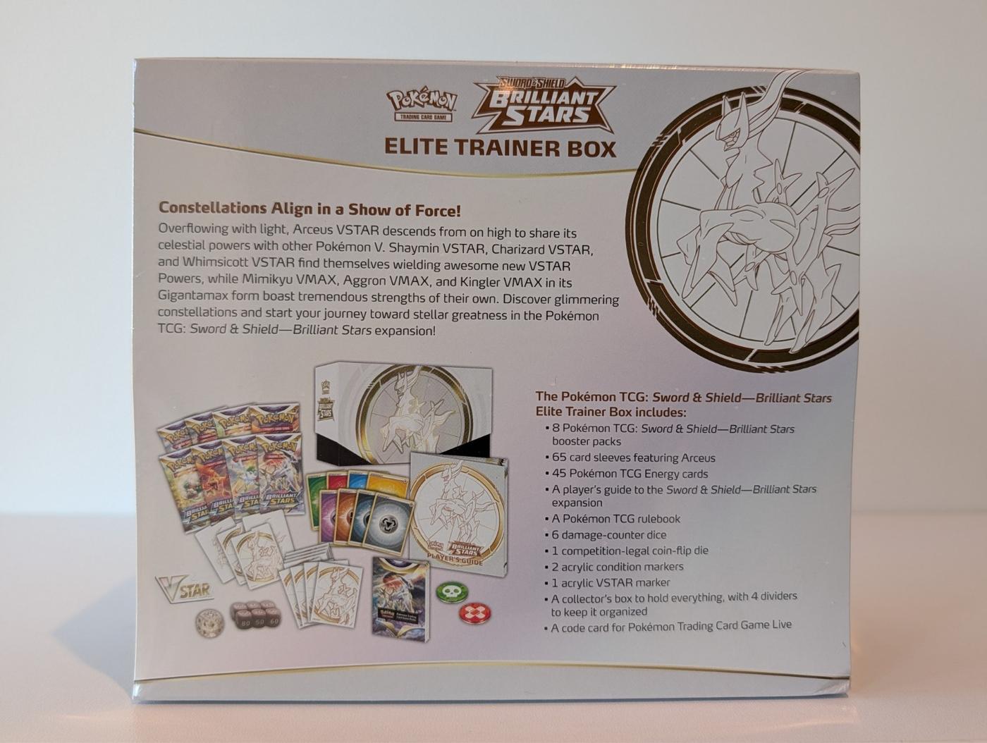 Pokemon TCG Sword Shield Brilliant Stars Elite Trainer Box ETB Sealed 168579782256 2