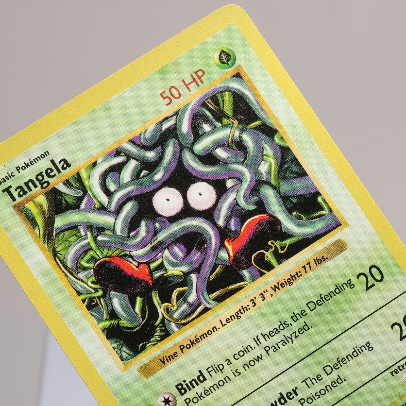 Pokemon TCG Tangela 66102 Base Set Common Shadowless WOTC 1999 NM 168006227406