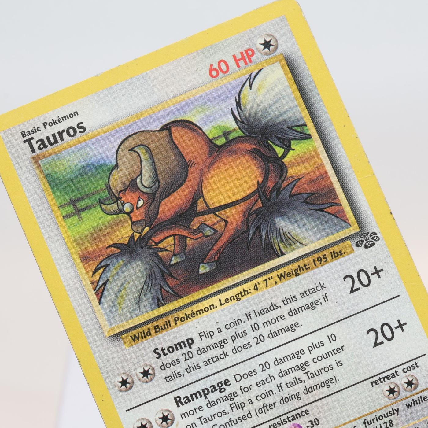 Pokemon TCG Tauros 4764 Jungle Uncommon WOTC PL 168232466116
