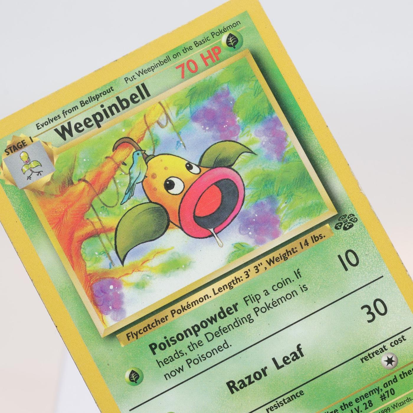 Pokemon TCG Weepinbell 4864 Jungle Uncommon WOTC PL 168232466166