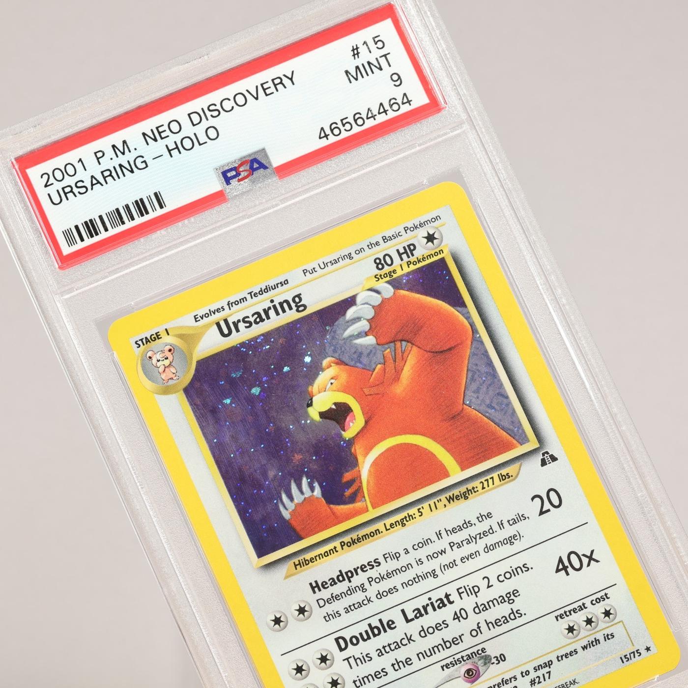 Pokemon Tcg Ursaring Holo Neo Discovery 1575 PSA 9 Mint 168647434066