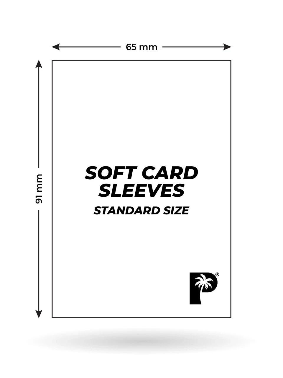 Palms Off Gaming Soft Card Sleeves Penny Sleeves Standard X 10 100 Pack 168585778737 2